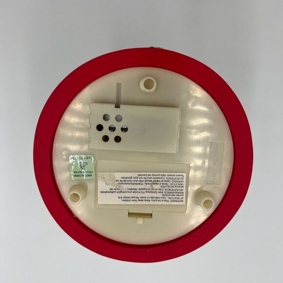 Vintage Kids PartyLite Christmas Morning Musical Snow Globe With Rotating Scene - Picture 4 of 4